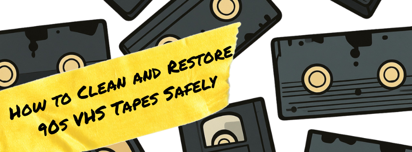 How to Clean and Restore 90s VHS Tapes Safely
